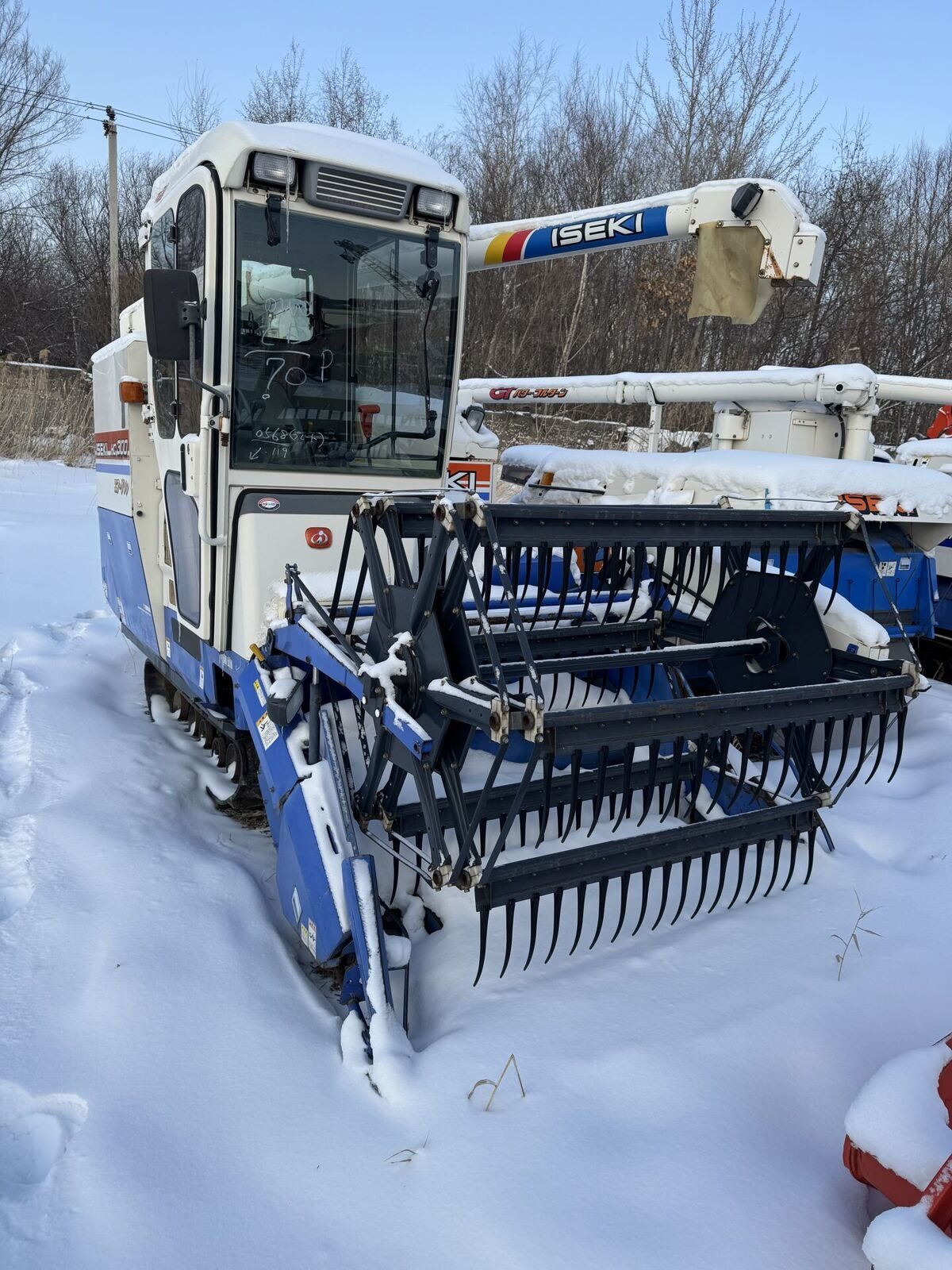 Комбайн зерноуборочный ISEKI HC 300