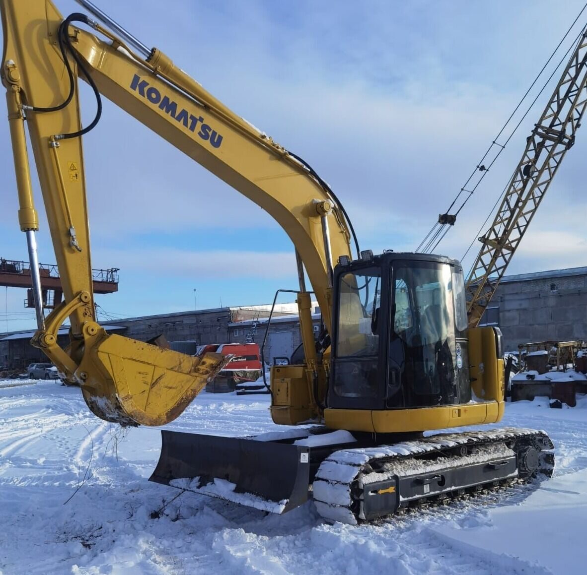 экскаватор komatsu PC128US